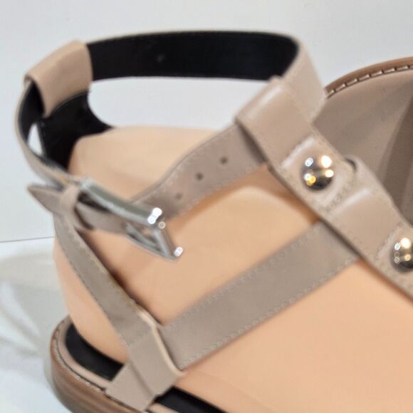 Rebecca Minkoff Sandy Studded Sandals Womens Size 7M Blush Pink/Nude Leather - Picture 2 of 7